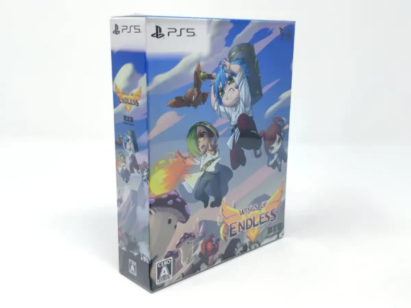 Parte trasera de Wings of Endless (Limited Edition) (JAP) (Precintado) para PlayStation 5, edición NTSC Japón