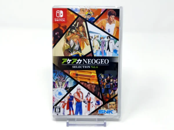 Portada de ACA NEOGEO Selection Vol. 6 (JAP) (Precintado) para Nintendo Switch, edición NTSC Japón, nuevo
