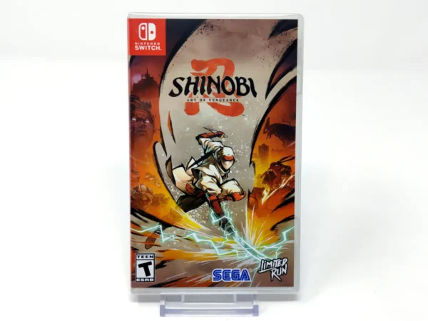 Portada de Shinobi: Art of Vengeance (Limited Run) (USA) (Precintado) para Nintendo Switch, edición NTSC USA, nuevo