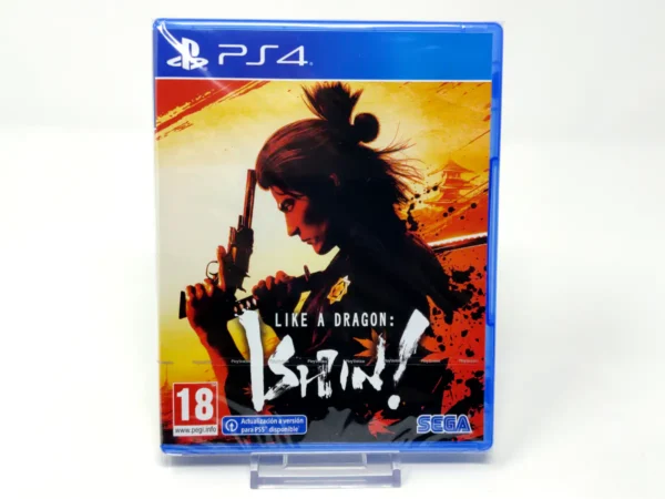 Portada de Like a Dragon: Ishin! (ESP) (Precintado) para PlayStation 4, edición PAL España, nuevo