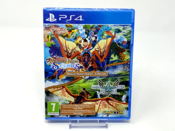 Portada de Monster Hunter Stories Collection (ESP) (Precintado) para PlayStation 4, edición PAL España, nuevo