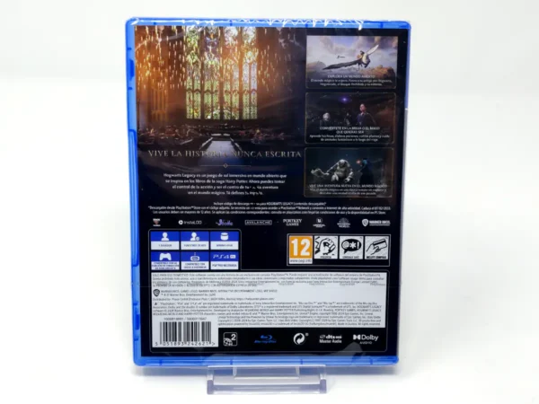 Parte trasera de Hogwarts Legacy (ESP) (v2) (Precintado) para PlayStation 4, edición PAL España
