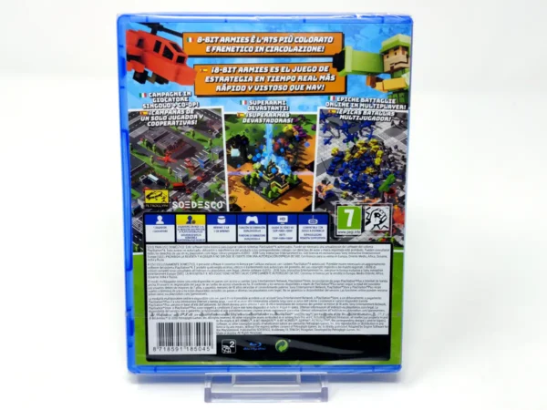 Parte trasera de 8-Bit Armies (ESP) (Precintado) para PlayStation 4, edición PAL España