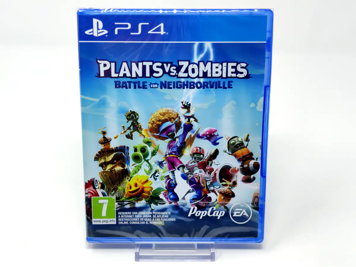 Portada de Plants vs. Zombies: Battle for Neighborville (ESP) (Precintado) para PlayStation 4, edición PAL España, nuevo