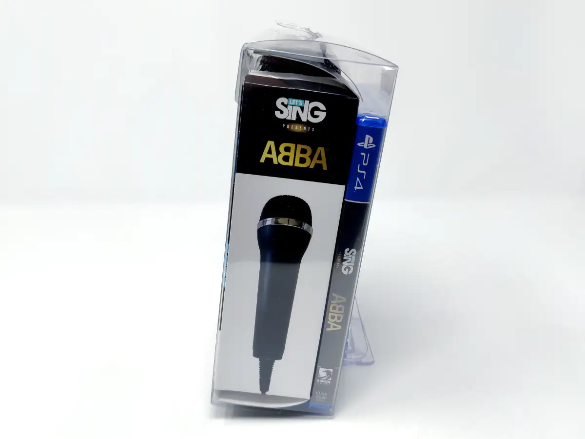 Precinto de Let's Sing ABBA + 2 Micros (ESP) (Precintado) para PlayStation 4