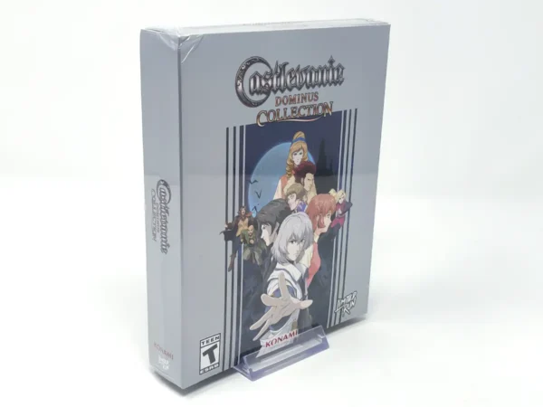 Parte trasera de Castlevania Dominus Collection (Classic Edition) (Limited Run) (USA) (Precintado) para PlayStation 4, edición NTSC USA