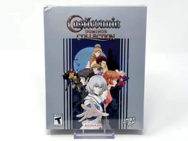 Portada de Castlevania Dominus Collection (Classic Edition) (Limited Run) (USA) (Precintado) para PlayStation 4, edición NTSC USA, nuevo