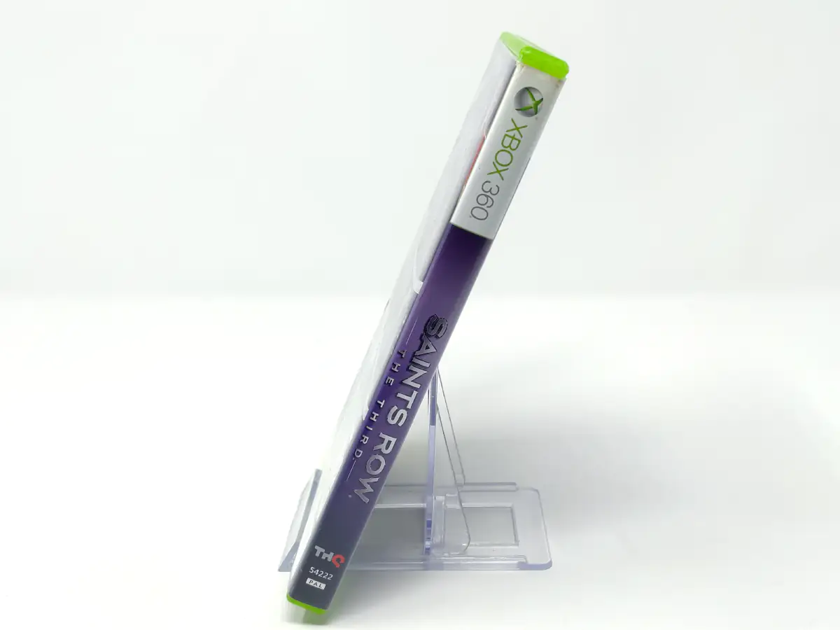 Lateral de la caja de Saints Row: The Third (ESP) para XBOX 360