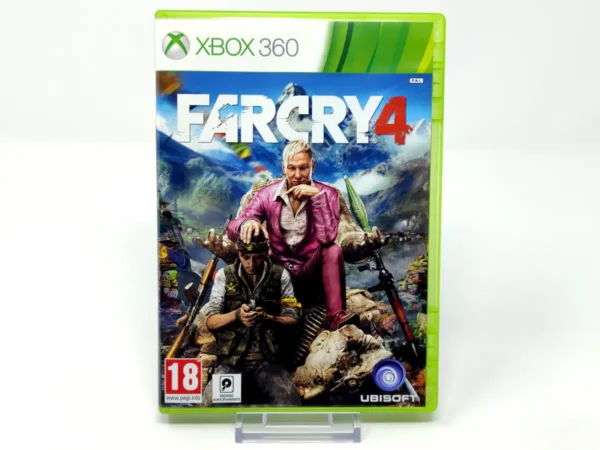 Portada de Far Cry 4 (ESP) para XBOX 360, edición PAL España, de segunda mano