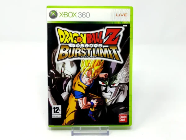 Portada de Dragon Ball Z: Burst Limit (ESP) para XBOX 360, edición PAL España, de segunda mano