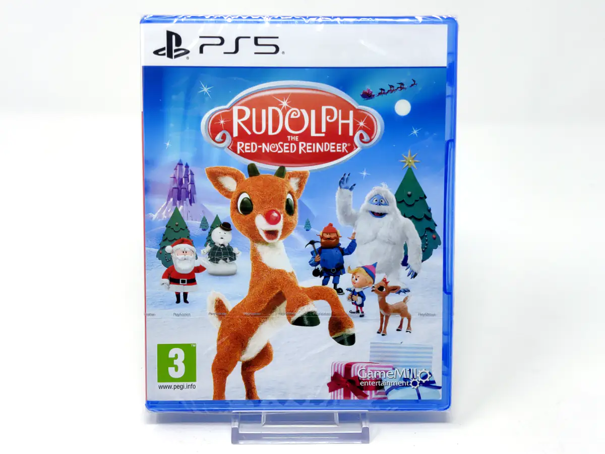 Portada de Rudolph the Red-Nosed Reindeer (ESP) (Precintado) para PlayStation 5, edición PAL España, nuevo