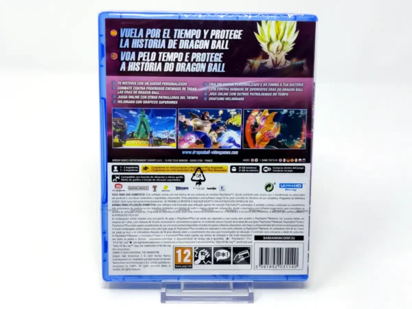 Parte trasera de Dragon Ball Xenoverse 2 (ESP) (Precintado) para PlayStation 5, edición PAL España