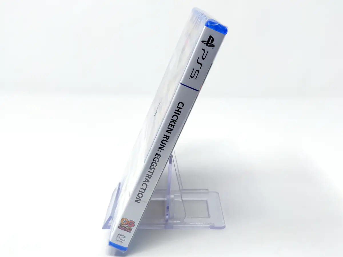 Lateral de la caja de Chicken Run: Por las Plumas (ESP) (Precintado) para PlayStation 5