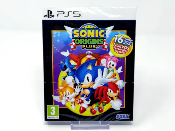 Portada de Sonic Origins Plus (ESP) (Precintado) para PlayStation 5, edición PAL España, nuevo