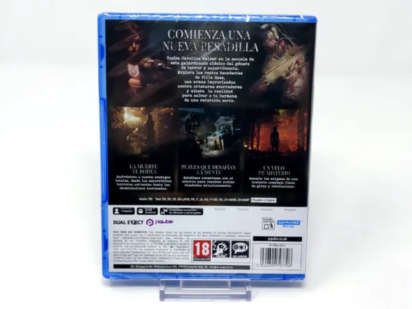 Parte trasera de Tormented Souls 2 (ESP) (Precintado) para PlayStation 5, edición PAL España