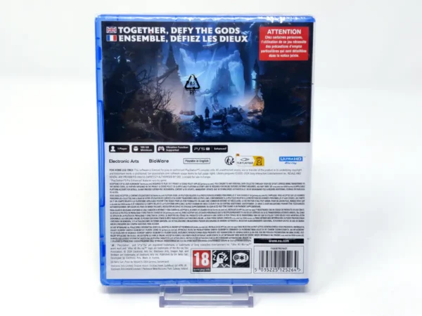 Parte trasera de Dragon Age: The Veilguard (EUR) (Precintado) para PlayStation 5, edición PAL EUR