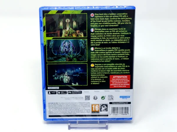 Parte trasera de Forgive Me Father 2 (ESP) (Precintado) para PlayStation 5, edición PAL España