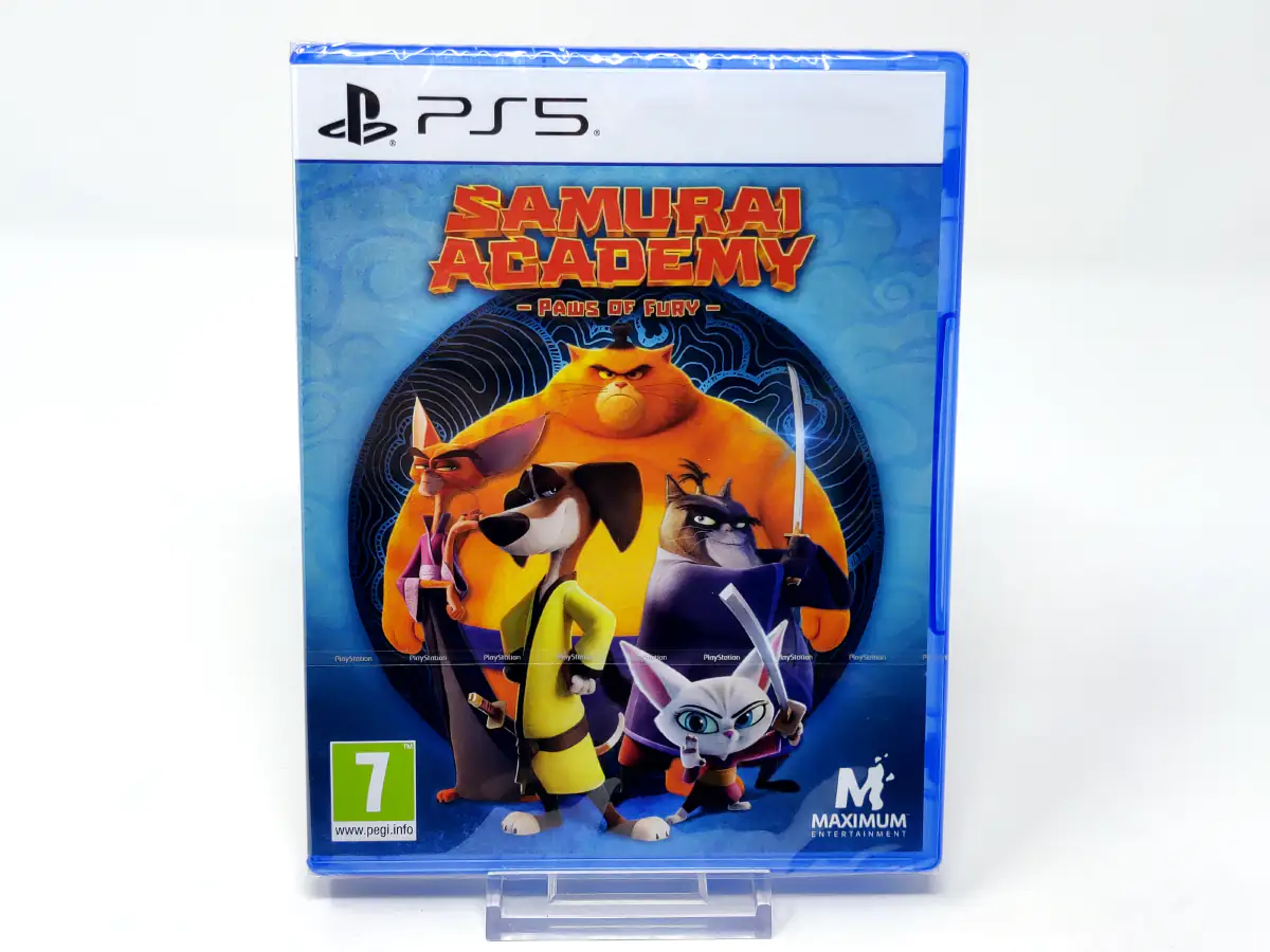Portada de Samurai Academy: Paws of Fury (ESP) (Precintado) para PlayStation 5, edición PAL España, nuevo