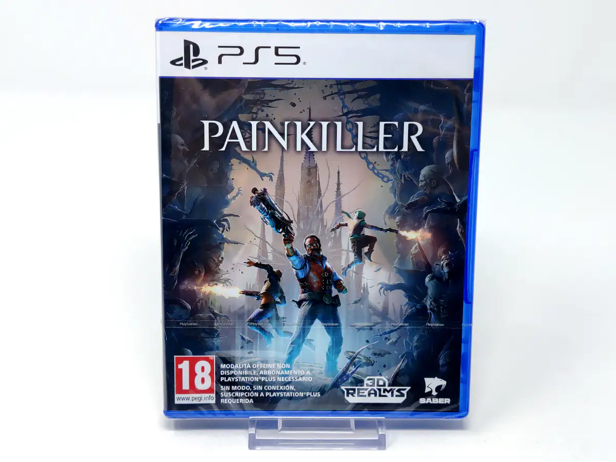 Portada de Painkiller (ESP) (Precintado) para PlayStation 5, edición PAL España, nuevo