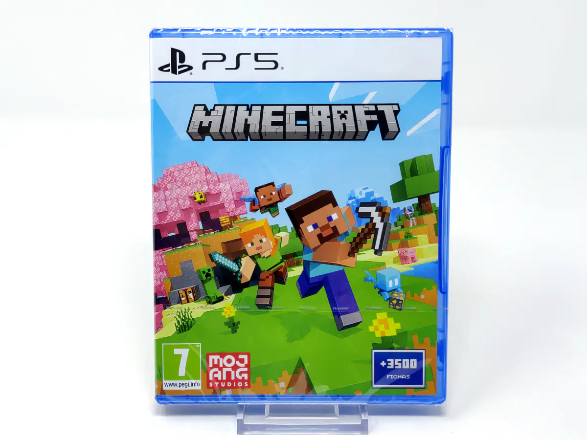 Portada de Minecraft (ESP) (Precintado) para PlayStation 5, edición PAL España, nuevo