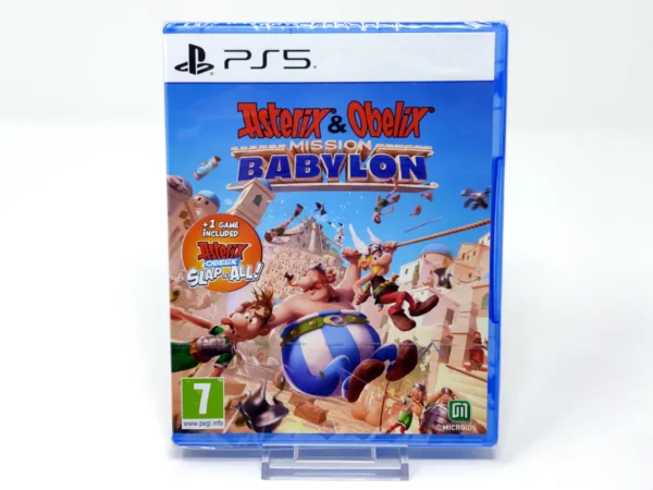 Portada de Asterix & Obelix: Mission Babylon (ESP) (Precintado) para PlayStation 5, edición PAL España, nuevo