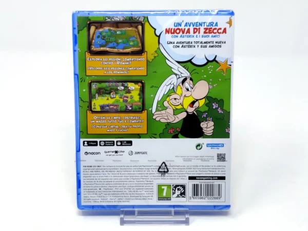 Parte trasera de Asterix & Obelix: Heroes (ESP) (Precintado) para PlayStation 5, edición PAL España