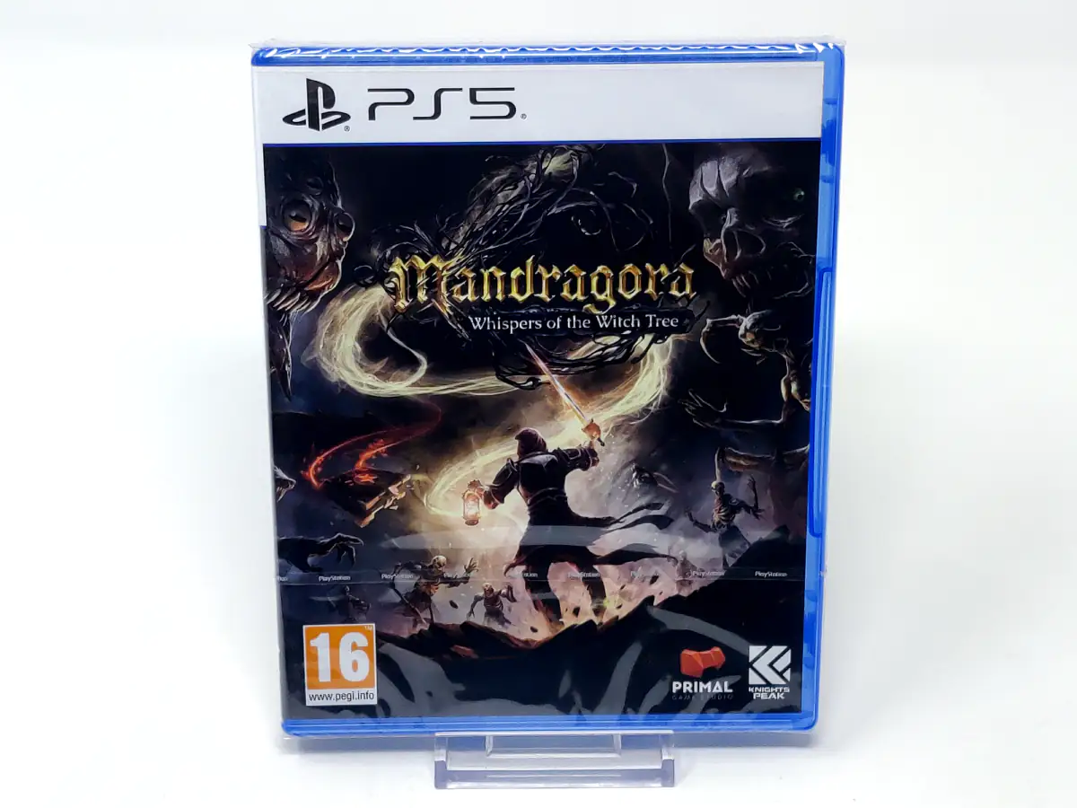 Portada de Mandragora: Whispers of the Witch Tree (ESP) (Precintado) para PlayStation 5, edición PAL España, nuevo