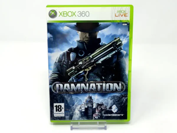 Portada de Damnation (ESP) para XBOX 360, edición PAL España, de segunda mano