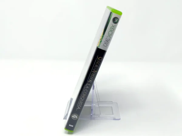 Lateral de la caja de El Señor de los Anillos: La Conquista (ESP) para XBOX 360