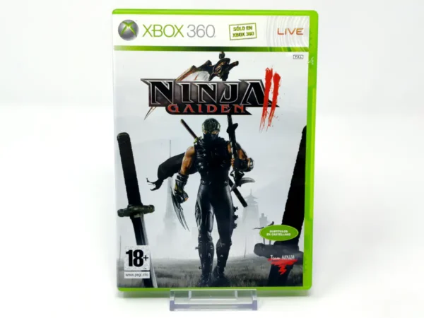 Portada de Ninja Gaiden II (ESP) para XBOX 360, edición PAL España, de segunda mano