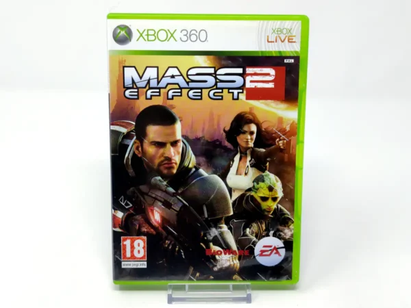 Portada de Mass Effect 2 (ESP) para XBOX 360, edición PAL España, de segunda mano