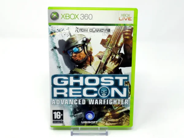 Portada de Tom Clancy's Ghost Recon: Advanced Warfighter (ESP) (Rebajado) para XBOX 360, edición PAL España, de segunda mano