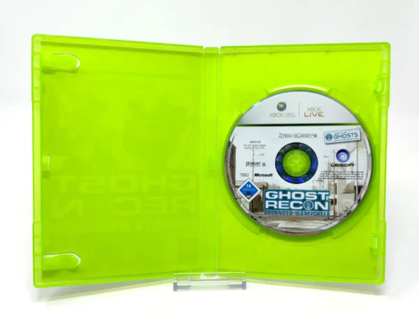 Interior del juego Tom Clancy's Ghost Recon: Advanced Warfighter (ESP) (Rebajado) para XBOX 360 con disco y manual