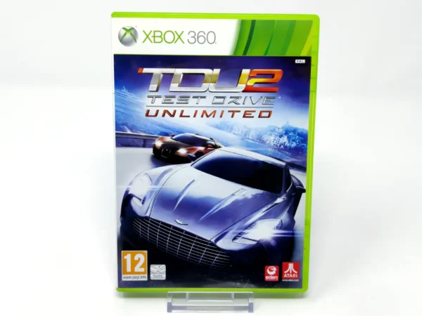 Portada de Test Drive Unlimited 2 (ESP) para XBOX 360, edición PAL España, de segunda mano