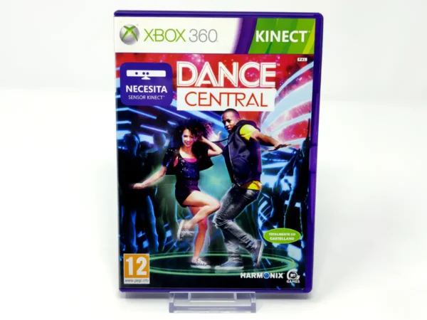 Portada de Dance Central (ESP) para XBOX 360, edición PAL España, de segunda mano