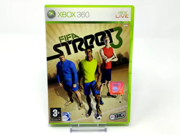 Portada de FIFA Street 3 (ESP) para XBOX 360, edición PAL España, de segunda mano