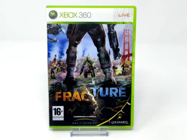 Portada de Fracture (ESP) para XBOX 360, edición PAL España, de segunda mano