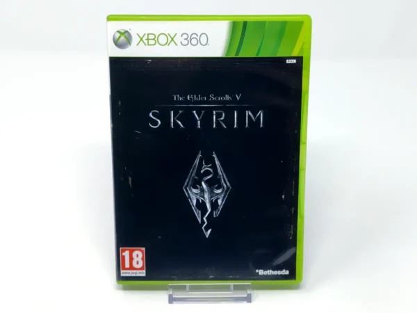Portada de The Elder Scrolls V: Skyrim (ESP) (Con Mapa) para XBOX 360, edición PAL España, de segunda mano