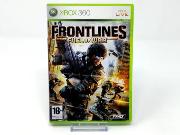 Portada de Frontlines: Fuel of War (ESP) para XBOX 360, edición PAL España, de segunda mano