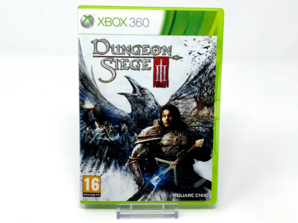 Portada de Dungeon Siege III (UK) para XBOX 360, edición PAL UK, de segunda mano
