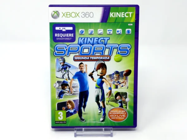 Portada de Kinect Sports: Segunda Temporada (ESP) para XBOX 360, edición PAL España, de segunda mano