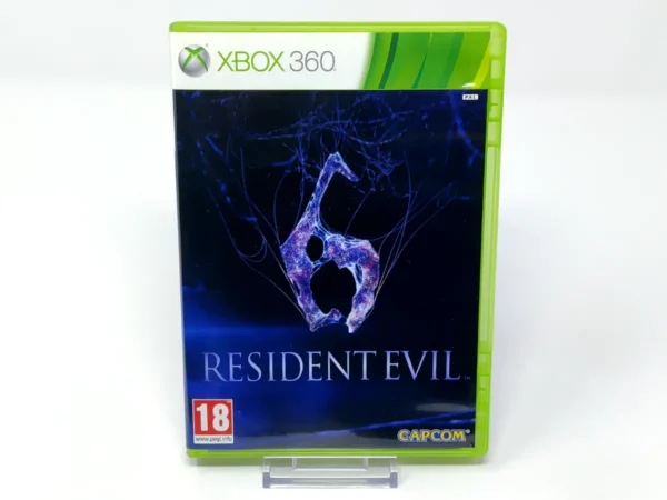 Portada de Resident Evil 6 (ESP) para XBOX 360, edición PAL España, de segunda mano