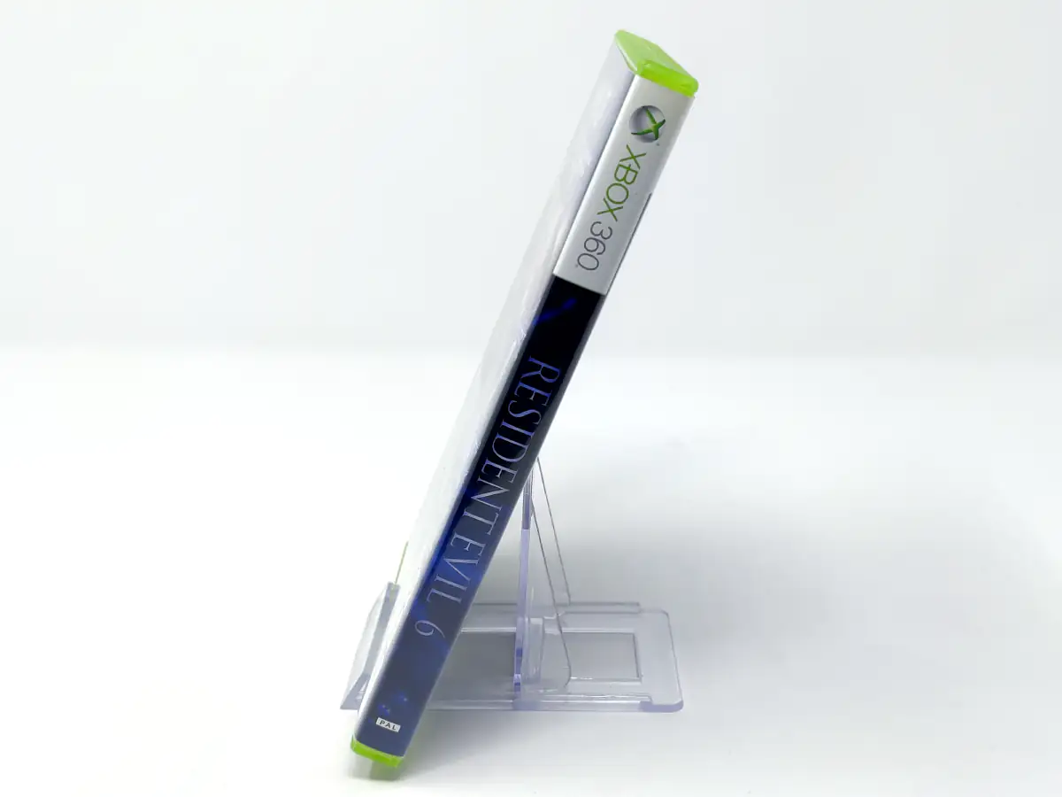 Lateral de la caja de Resident Evil 6 (ESP) para XBOX 360