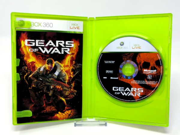 Interior del juego Gears of War (ESP) (Bundle) para XBOX 360 con disco y manual