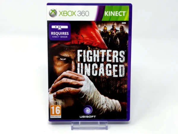 Portada de Fighters Uncaged (UK) para XBOX 360, edición PAL UK, de segunda mano
