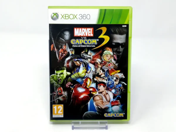 Portada de Marvel vs. Capcom 3: Fate of Two Worlds (ESP) para XBOX 360, edición PAL España, de segunda mano