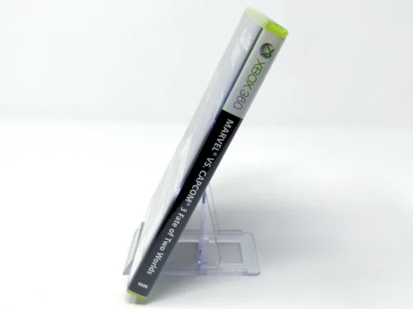 Lateral de la caja de Marvel vs. Capcom 3: Fate of Two Worlds (ESP) para XBOX 360