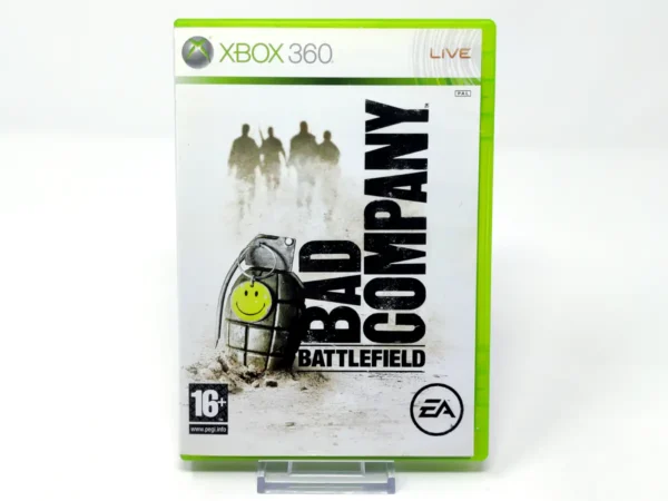Portada de Battlefield: Bad Company (ESP) para XBOX 360, edición PAL España, de segunda mano