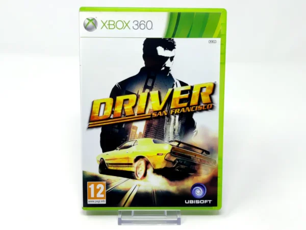 Portada de Driver: San Francisco (UK) para XBOX 360, edición PAL UK, de segunda mano