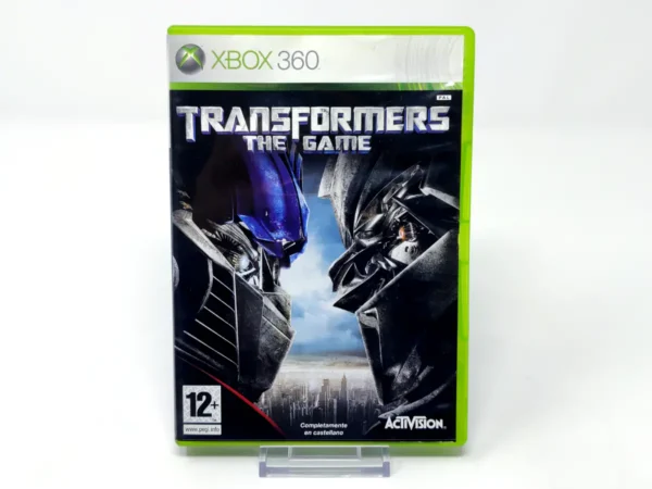 Portada de Transformers: The Game (ESP) para XBOX 360, edición PAL España, de segunda mano